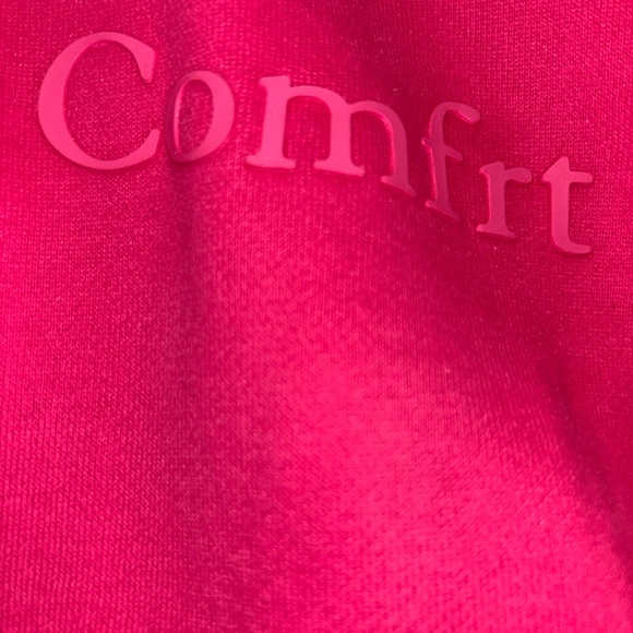 Comfrt minimalist Cozy Pink Women's Hoodie size small - Picture 5 of 8